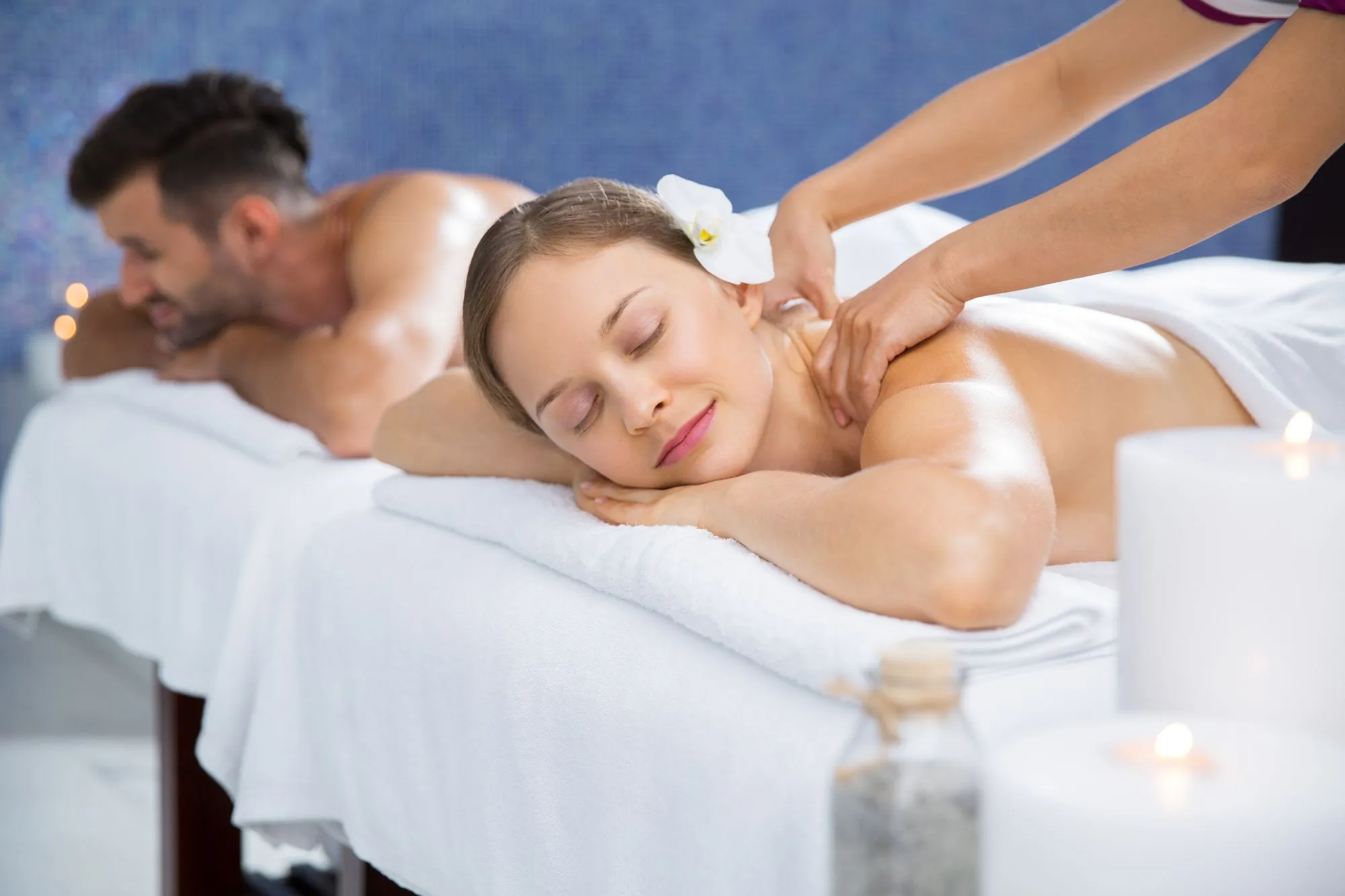 Couple massage at Ayurveda Spa & Salon