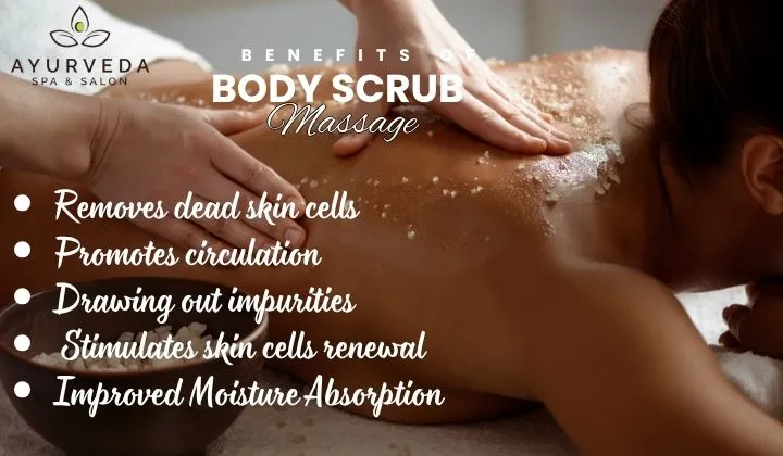 Body Scrub Massage in a spa highlighting benefits of body scrub massage