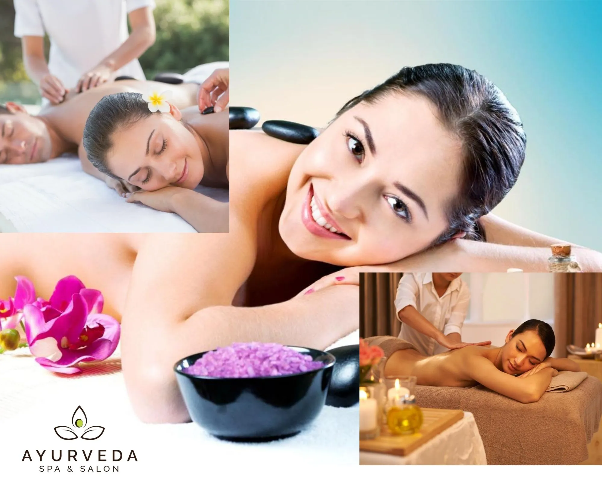 spa treatments like aromatherappy using essential oils, hot stone massage for complete relaxation